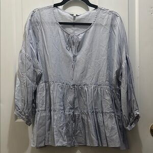 Lucky Brand Tiered Blouse